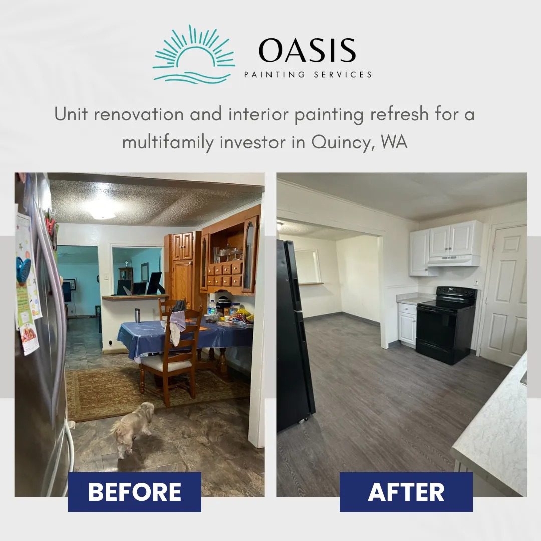 Quality interior paint finishing Oasis Painting Services